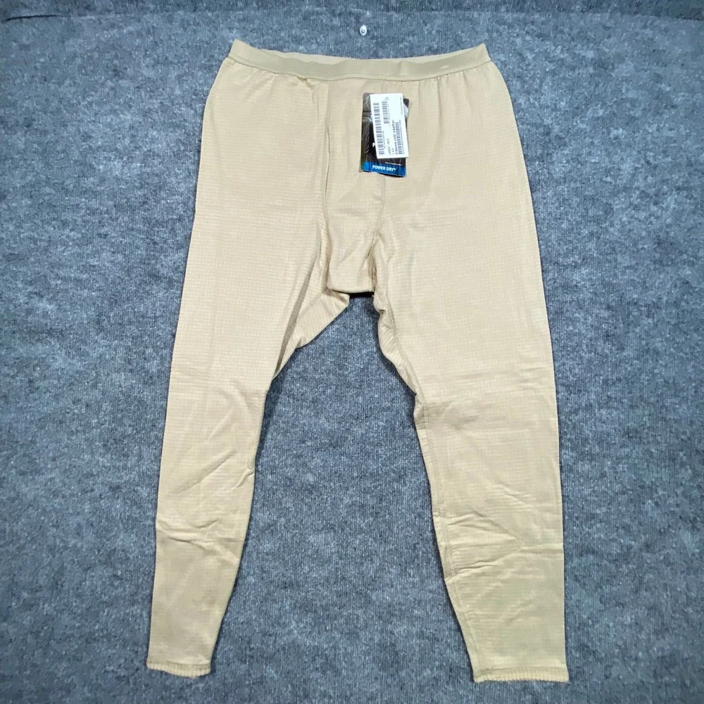 Peckham Inc Mens Large Gen III Mid Weight Cold Weather Drawers Tan ECWCS NEW
